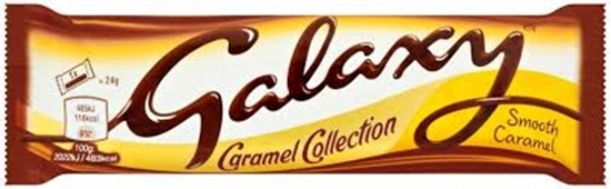 Picture of GALAXY CARAMEL BAR 48GR